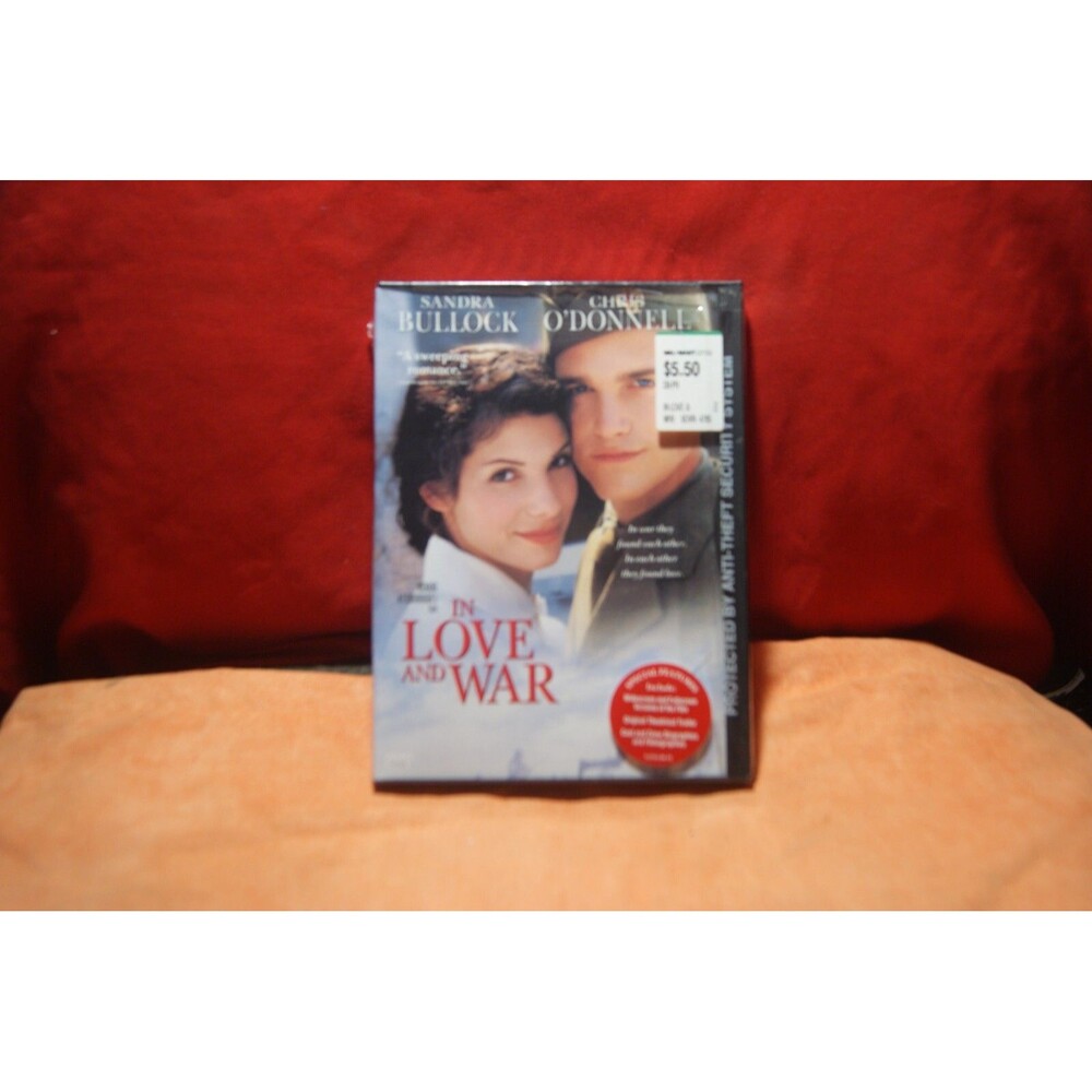 In Love and War (DVD, 1999) Brand New Sealed Sandra Bullock Romance-War Nice!!!